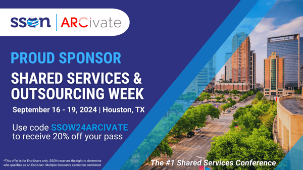 SSON 24 Shared Services & Outsourcing Week Conference (SSOW) 