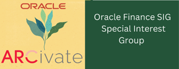 Oracle Finance SIG (Special Interest Group)